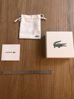 Lacoste armband, Bijoux, Sacs & Beauté, Colliers, Enlèvement ou Envoi, Comme neuf, Argent