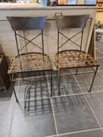 Metalen stoelen terrasstoelen, Ophalen