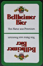 1 Speelkaart Bellheimer Bier, Ophalen of Verzenden, Zo goed als nieuw