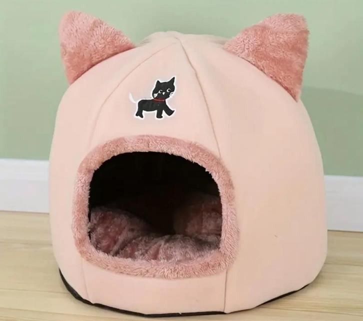 Extra Grote All-Season Warme Pluche kattenmand, Dieren en Toebehoren, Kattenmanden, Nieuw, Katoen, Ophalen of Verzenden