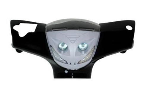 NIEUW DMP Koplamp + Led verlichting Piaggio Zip 2000 wit, Vélos & Vélomoteurs, Pièces de cyclomoteur | Scooters, Neuf, Piaggio