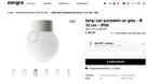 lamp bol Zangra - NIEUW, Ophalen, Nieuw