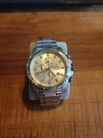 Horloge, Handtassen en Accessoires, Horloges | Heren, Staal, Zo goed als nieuw, Zilver, Ophalen