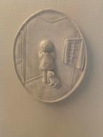 Wanddecoratie kind met hond, Ophalen of Verzenden