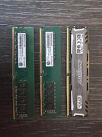 3 X 16GB DDR4 Ram geheugen, Computers en Software, RAM geheugen, Ophalen of Verzenden, Zo goed als nieuw, DDR4, 16 GB