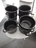 5 sets mosselpotten, Overige materialen, Gebruikt, Keramische plaat, Ophalen
