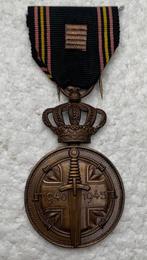 Medaille, Van de krijgsgevangenen WOII, 40-45 (Ing 1947)., Verzamelen, Ophalen of Verzenden, Landmacht, Lintje, Medaille of Wings