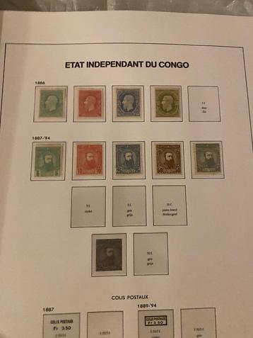 Kongo Urundi  België  vezameling Davo Album beschikbaar voor biedingen