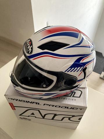 Airoh motorhelm, Seconde main, Casque intégral, Enlèvement, S