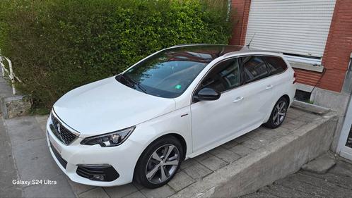 308 SW GT-LINE 2018, 1.6 115PK, EURO 6B, GPS, LEER, LED, Auto's, Peugeot, Particulier, ABS, Achteruitrijcamera, Airbags, Airconditioning
