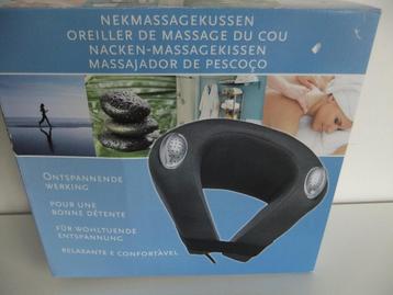 Coussin de massage du cou QUIGG (NOUVEAU), Enlèvement ou Envoi, Neuf, Chaise de massage ou Coussin