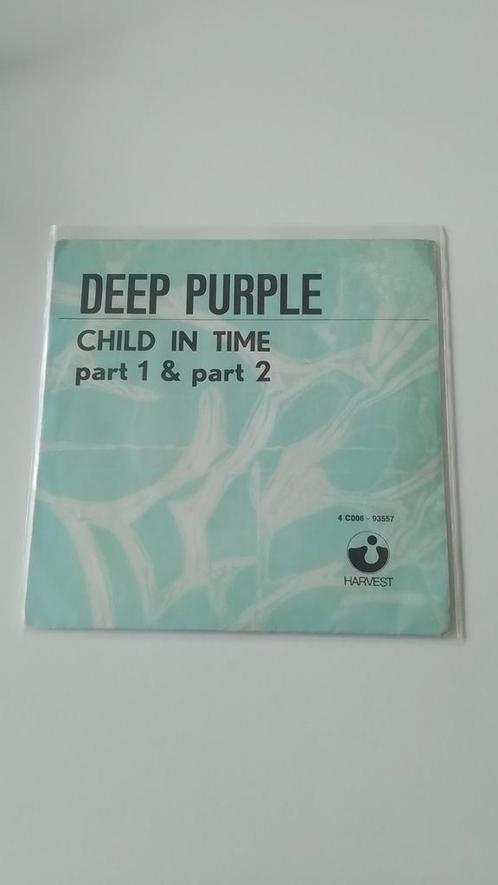 Deep Purple - Child in time Part 1&2 Belgium, Cd's en Dvd's, Vinyl Singles, Gebruikt, Ophalen of Verzenden