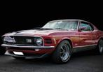 Ford Mustang, Auto's, Automaat, 4 zetels, Achterwielaandrijving, Zwart