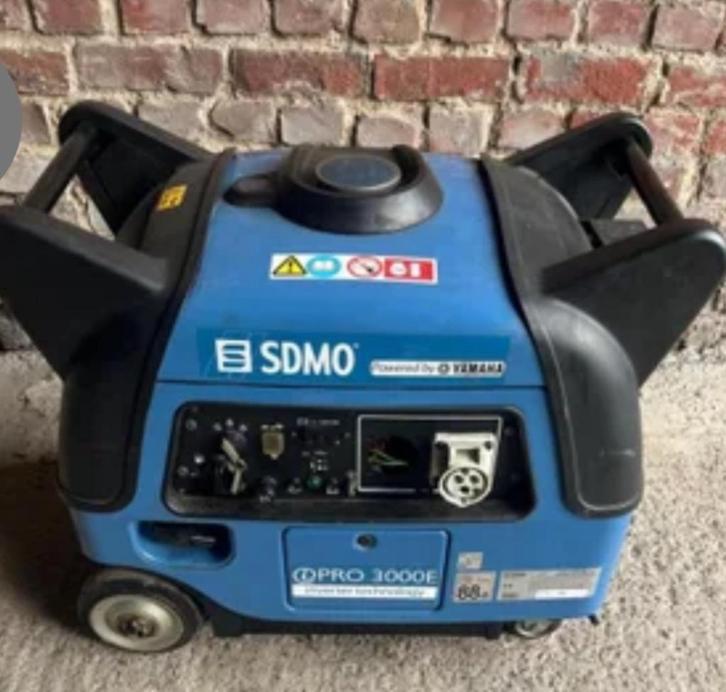 Groupe électrogène portable inverter pro 3000E - SDMO YAMAHA, Doe-het-zelf en Bouw, Aggregaten, Gebruikt, Benzine, Ophalen of Verzenden