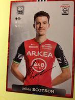 wielerkaart 2025 team arkea miles scotson signe, Verzenden, Zo goed als nieuw