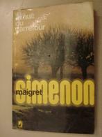 20. Georges Simenon Maigret La nuit du carrefour 1970 Le liv, Adaptation télévisée, Utilisé, Envoi, George Simenon