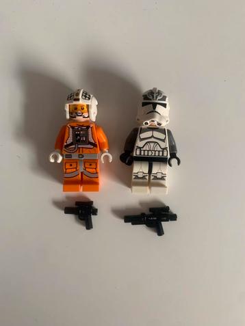 Star wars minifigs zeldzaam - Wes Janson - Wolfpack clone beschikbaar voor biedingen