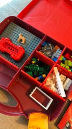 Lego junior voertuigenkoffer 10659, Ophalen of Verzenden, Zo goed als nieuw, Lego