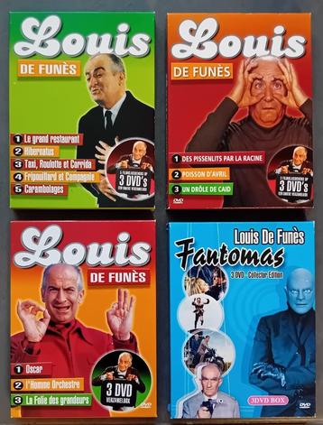 Louis De Funès  -  4 DVD boxen