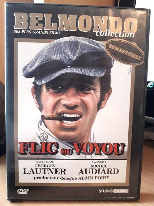 DVD Flic ou Voyou / Jean-Paul Belmondo, Cd's en Dvd's, Dvd's | Klassiekers, Zo goed als nieuw, Thrillers en Misdaad, Ophalen