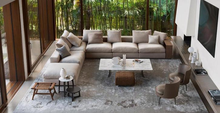 GEZOCHT: Flexform Bank / Hoekbank — Direct Inkoop, Huis en Inrichting, Zetels | Zetels, Hoekbank, Ophalen of Verzenden