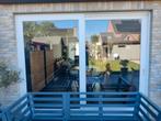 Houten schuifraam, dubbel glas, geisoleerd., Ophalen, Zo goed als nieuw