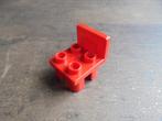 Lego Duplo Furniture Chair with Squared Back (zie foto's) 8, Duplo, Gebruikt, Ophalen of Verzenden, Losse stenen