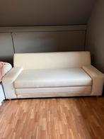 Slaapbank, Ophalen, Gebruikt, Wit, 190 cm of minder