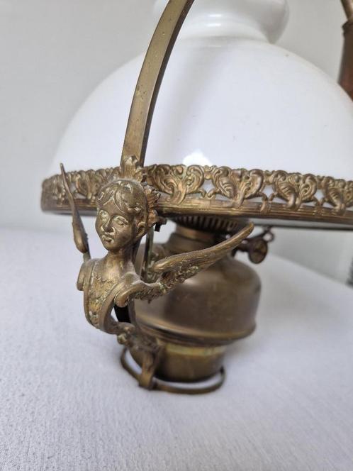 Antieke lamp A CROKAERT BRUXELLES (zeldzame vondst), Antiquités & Art, Antiquités | Éclairage, Enlèvement