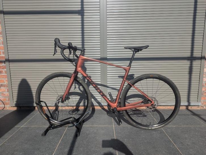 Gravel Carbon Giant Revolt Advanced 3 2022 XL Terracotta, Fietsen en Brommers, Fietsen | Heren | Sportfietsen en Toerfietsen, Zo goed als nieuw