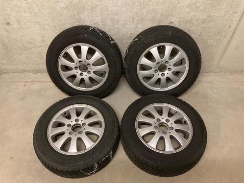 Velgen met winterbanden Mercedes B-klasse, Auto-onderdelen, Banden en Velgen, Velg(en), Winterbanden, 15 inch, Gebruikt, Ophalen