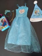 Prinsessenjurk kleed Frozen Elsa Disney maat 110-116, Ophalen of Verzenden, Zo goed als nieuw