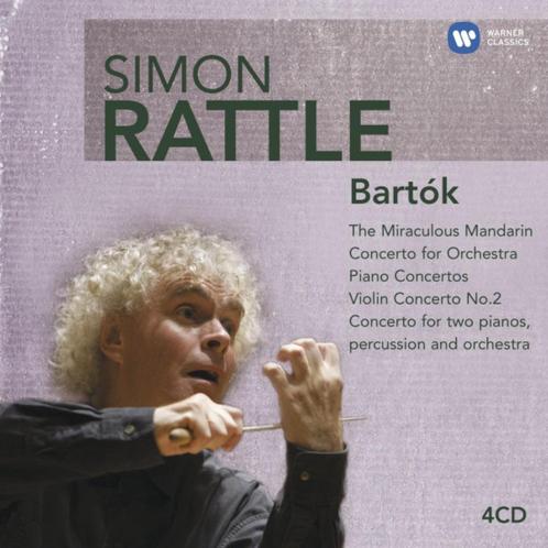 Bartok - Simon Rattle - EMI Classics - 4 cd's, Cd's en Dvd's, Cd's | Klassiek, Zo goed als nieuw, Overige typen, Modernisme tot heden