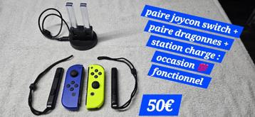 accessoires divers pour console nintendo switch (v2/oled..) beschikbaar voor biedingen