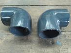 Lot van sanitair materiaal, Bochten, PVC, Nieuw, Ophalen of Verzenden
