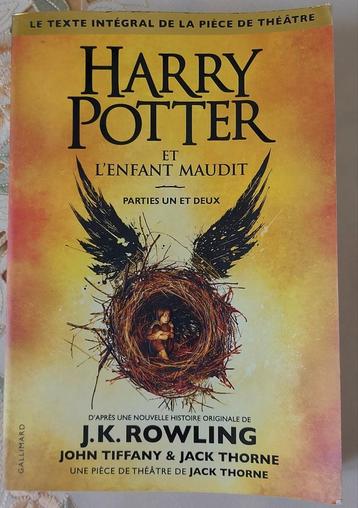 Livre - Harry Potter et l'enfant maudit - version française beschikbaar voor biedingen