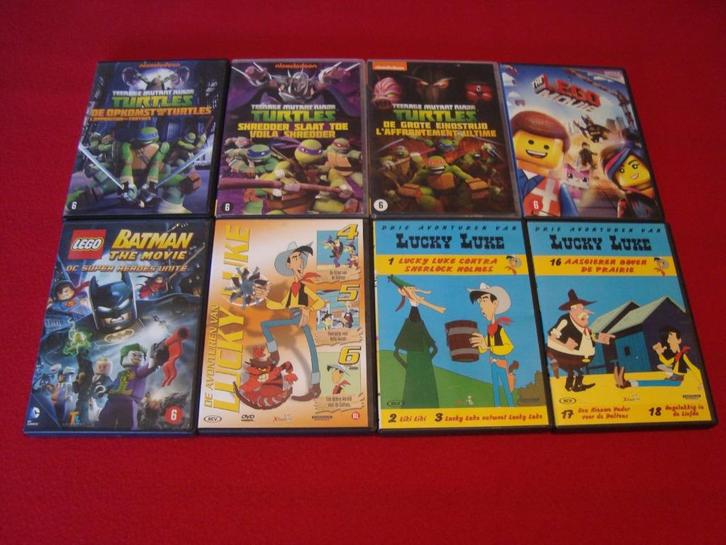 11 kinder dvd's, Cd's en Dvd's, Dvd's | Tekenfilms en Animatie, Tekenfilm, Ophalen of Verzenden