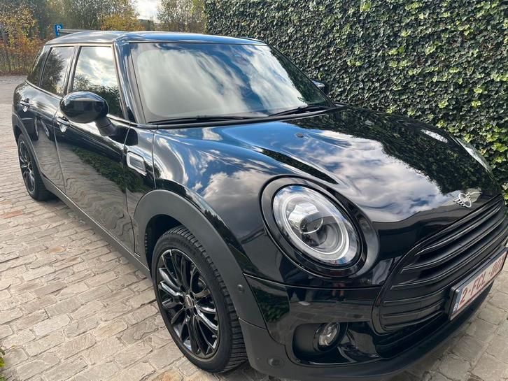 Mini clubman one, Auto's, Mini, Particulier, Clubman, Airconditioning, Benzine, Automaat, Zwart, Grijs, Leder en Stof, Dealer onderhouden