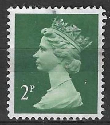 Grande-Bretagne 1970-1980 - Yvert 608 - Reine Elisabeth (OB), Envoi, Non oblitéré