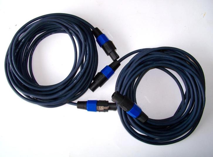 Luidsprekersnoeren 2x7,5 meter - 2x1,5 mm, Muziek en Instrumenten, Kabels en Stekkers, Nieuw, Speaker of Versterker, Ophalen of Verzenden