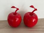 Rode decoratieve appels, Huis en Inrichting, Ophalen, Zo goed als nieuw