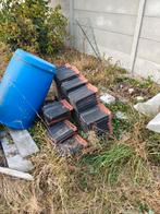Hennuyeres dakpan zwart, Doe-het-zelf en Bouw, Dakpannen en Dakbedekking, Ophalen, Zo goed als nieuw, Zwart