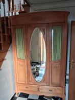 Armoire et lit en chêne massif, Maison & Meubles, Enlèvement