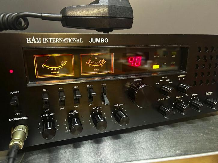 Ham International Jumbo MK1  27mc, Telecommunicatie, Zenders en Ontvangers, Gebruikt, Zender en Ontvanger, Ophalen