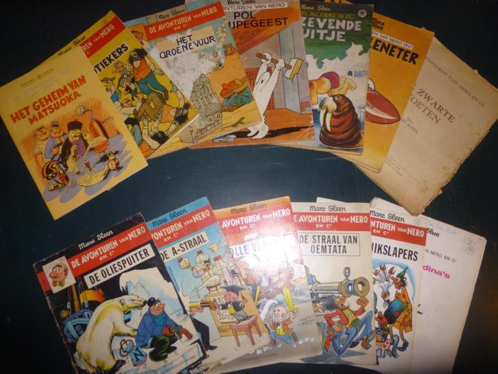 Strips Nero - Marc Sleen, Livres, BD, Utilisé, Plusieurs BD, Enlèvement