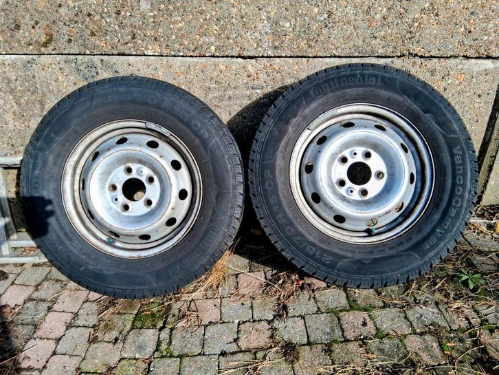 Mobilhome Camper velgen + banden, Caravans en Kamperen, Mobilhome-accessoires, Gebruikt, Ophalen