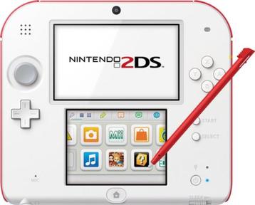 Nintendo 2DS Wit Rood – Slechts €109,99! beschikbaar voor biedingen