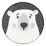 badkamermat rond 120 ijsbeer mat, Huis en Inrichting, Badkamer | Badtextiel en Accessoires, Nieuw, Badmat, Ophalen of Verzenden