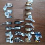 Ringen maat 19, Handtassen en Accessoires, Ringen, Overige materialen, Overige kleuren, Verzenden, Nieuw