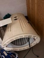 Zonnebank met 12 lampen, Elektronische apparatuur, Zonnebanken en Gezichtsbruiners, Ophalen, Gebruikt, Zonnebank dubbelzijdig